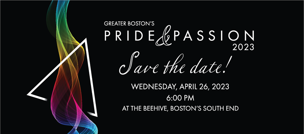 Burger Law Group PLLC co-sponsoring the Annual Greater Boston PFLAG Benefit and Auction, “Pride & Passion”